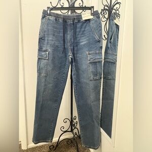 Arizona Jean Company Light Blue Cargo Pants